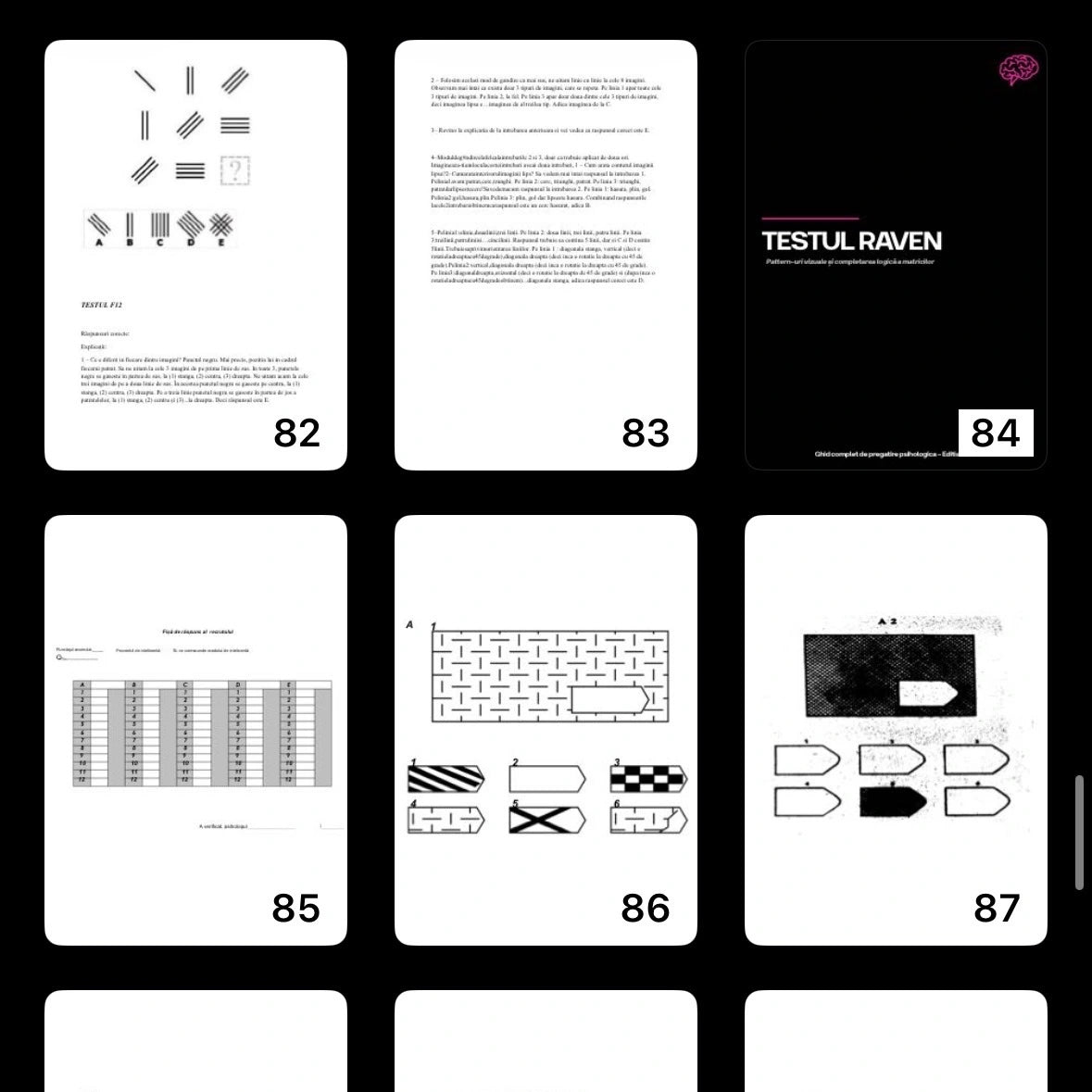 Ghid complet de pregătire pentru testul psihologic – M.A.I/MAPN +SRI, SIE, ANP (PDF)