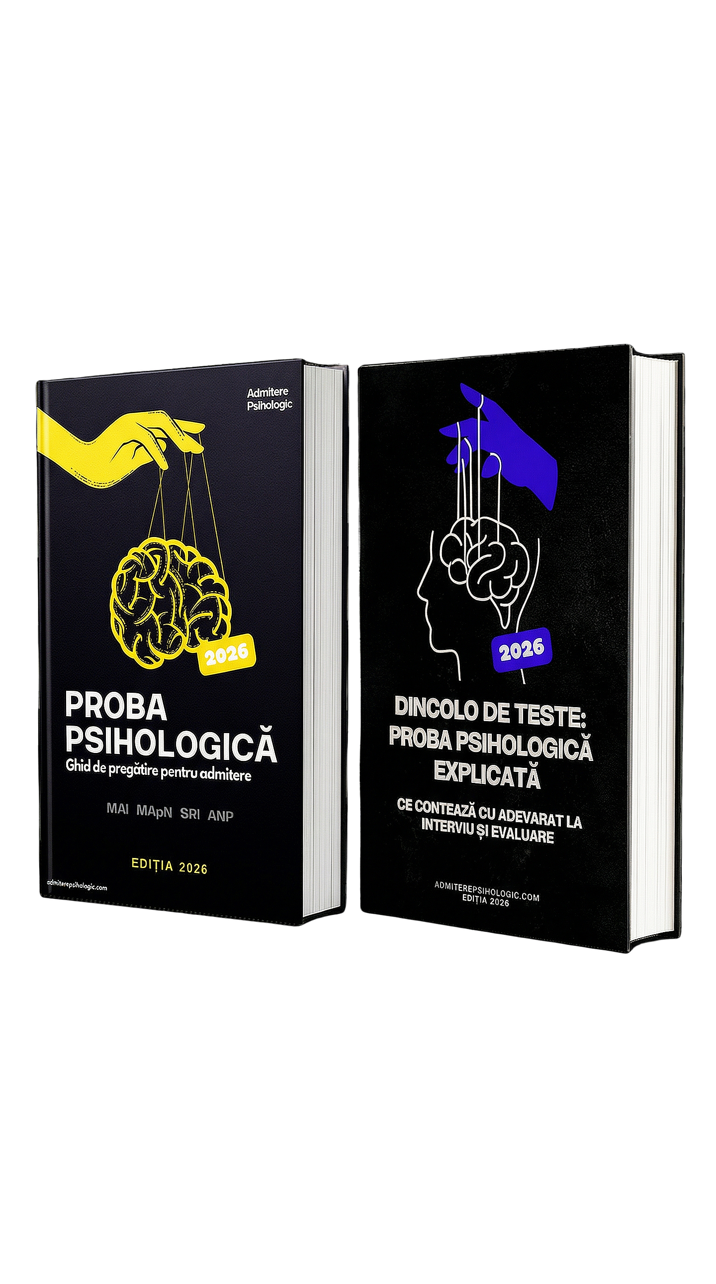 Pachet Premium - Ghid Admitere + Test Psihologic MAI MApN SRI ANP (Explicat)