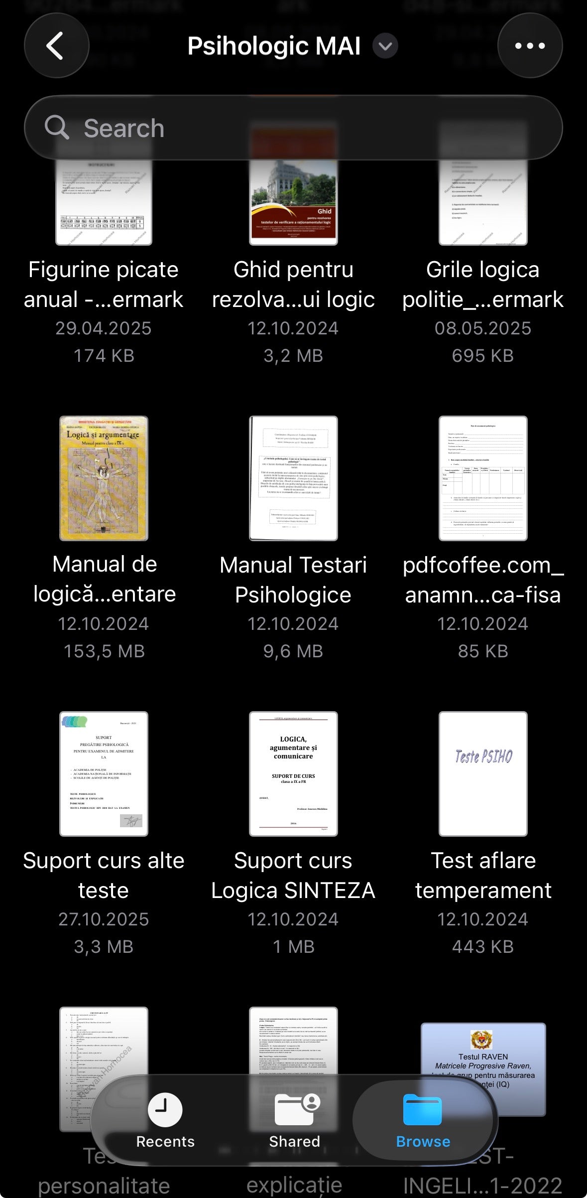 Pachet Psihologic MAI - Materiale pentru Pregătire Completă