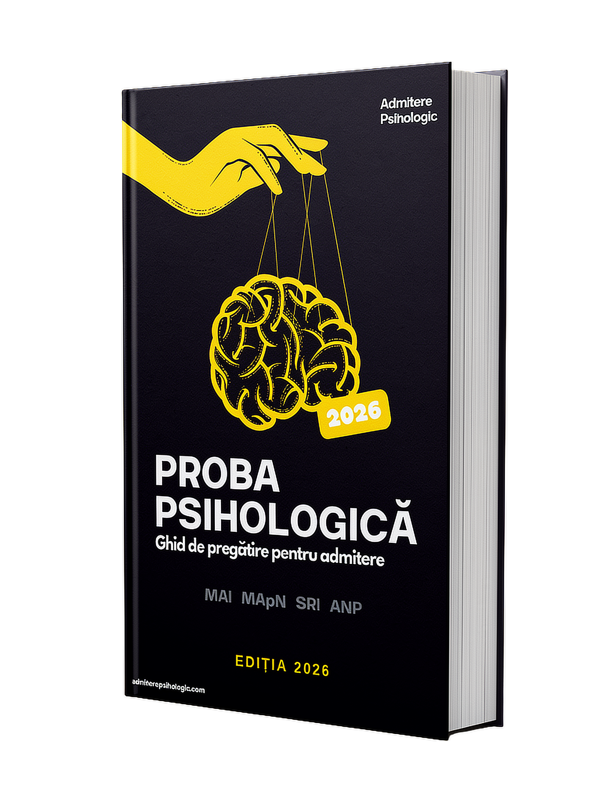 Ghid Pregatire Psihologica Admitere MAI, MAPN, SRI, ANP (PDF)